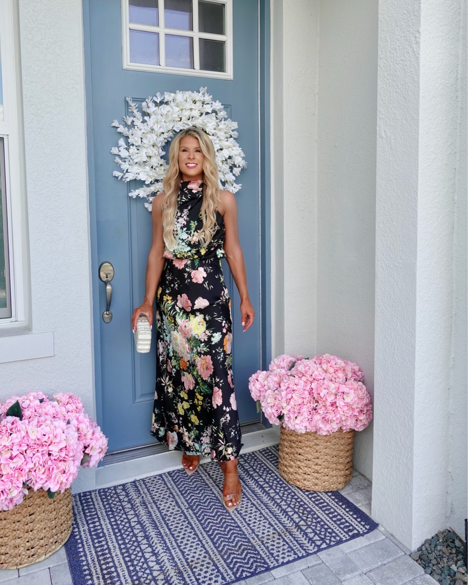 Black floral wedding guest dress from @Petal & Pup 

Summer dress, summer wedding guest dress, black dress, floral dress, halter dress, maxi dress, summer party dress, summer event dress, floral gown, formal dress, cocktail dress

#LTKWedding #LTKSeasonal #LTKootd