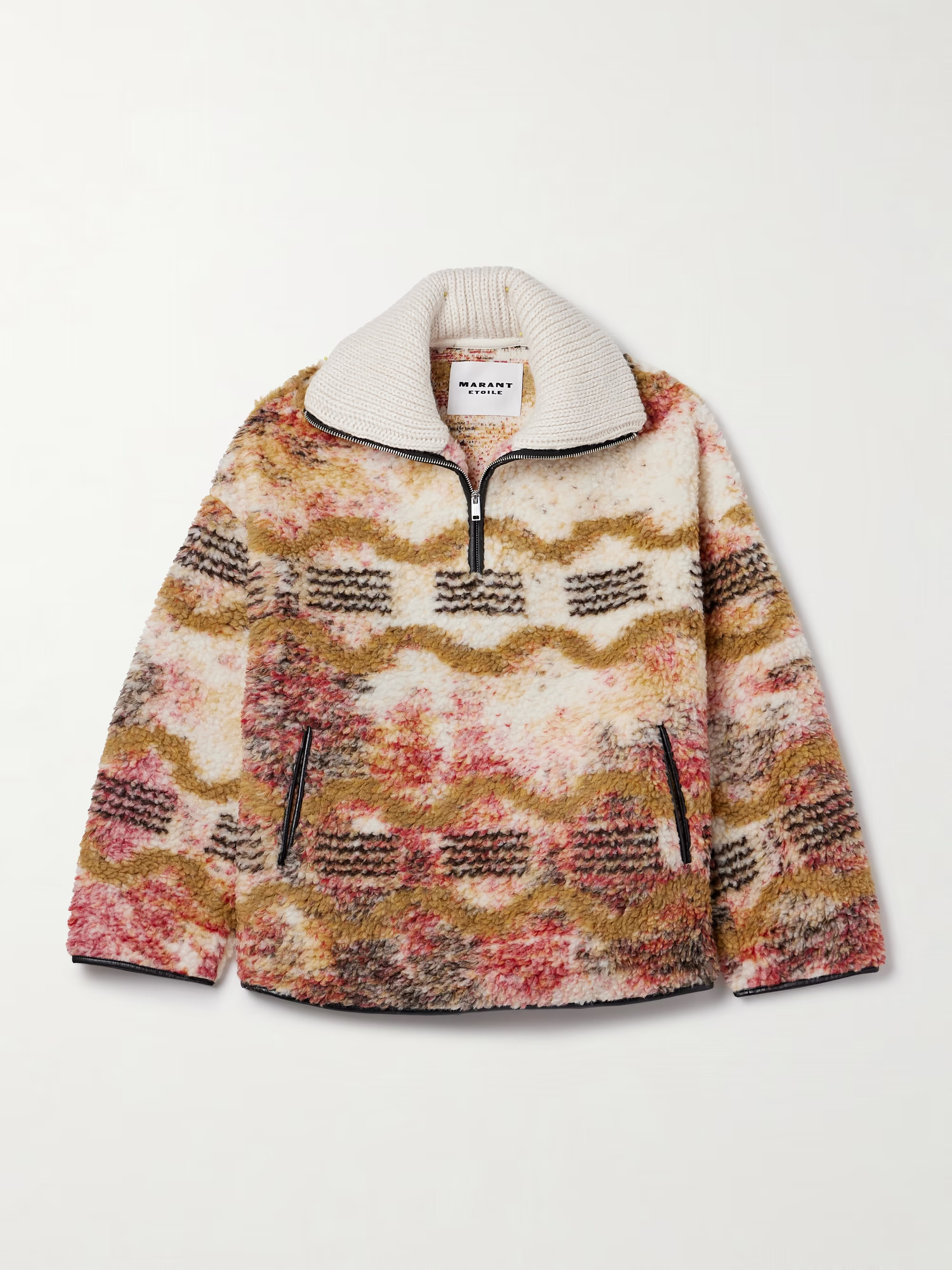 Marner printed fleece half-zip sweatshirt | NET-A-PORTER (US)