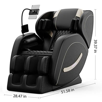 Massage Chair Recliner With Zero Gravity With Full Body Air Pressure | Wayfair North America