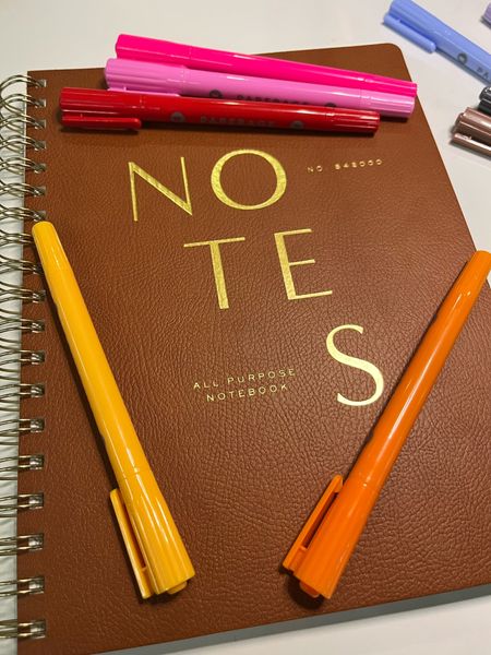 New notebook + new pens = the best feeling! 

#LTKunder50 #LTKworkwear #LTKSeasonal