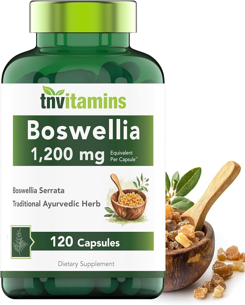 Boswellia Serrata Herbal Extract Capsules | 1200 MG/Capsule (120 Capsules) | Joint Support Supple... | Amazon (US)