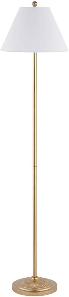 Safavieh Lighting Collection Hallie Contemporary Gold 68-inch Floor Lamp (LED Bulb Included) | Amazon (US)