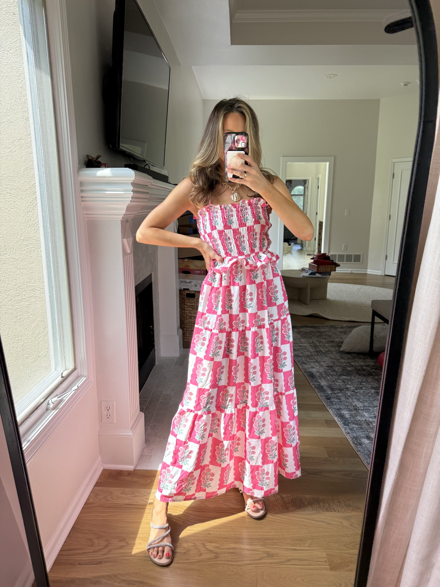 Loving a pop of color recently and this dress is so flattering!!! 

#LTKgrwm #LTKmomlife #LTKootd