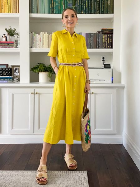 @boden spring yellow dress (wearing size 4R) 

#LTKworkwear #LTKSeasonal #LTKwedding