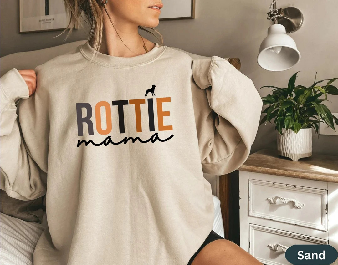 Rottie Mama Shirt Rottie Mom Shirt Dog Mom Sweatshirt Dog - Etsy | Etsy (US)