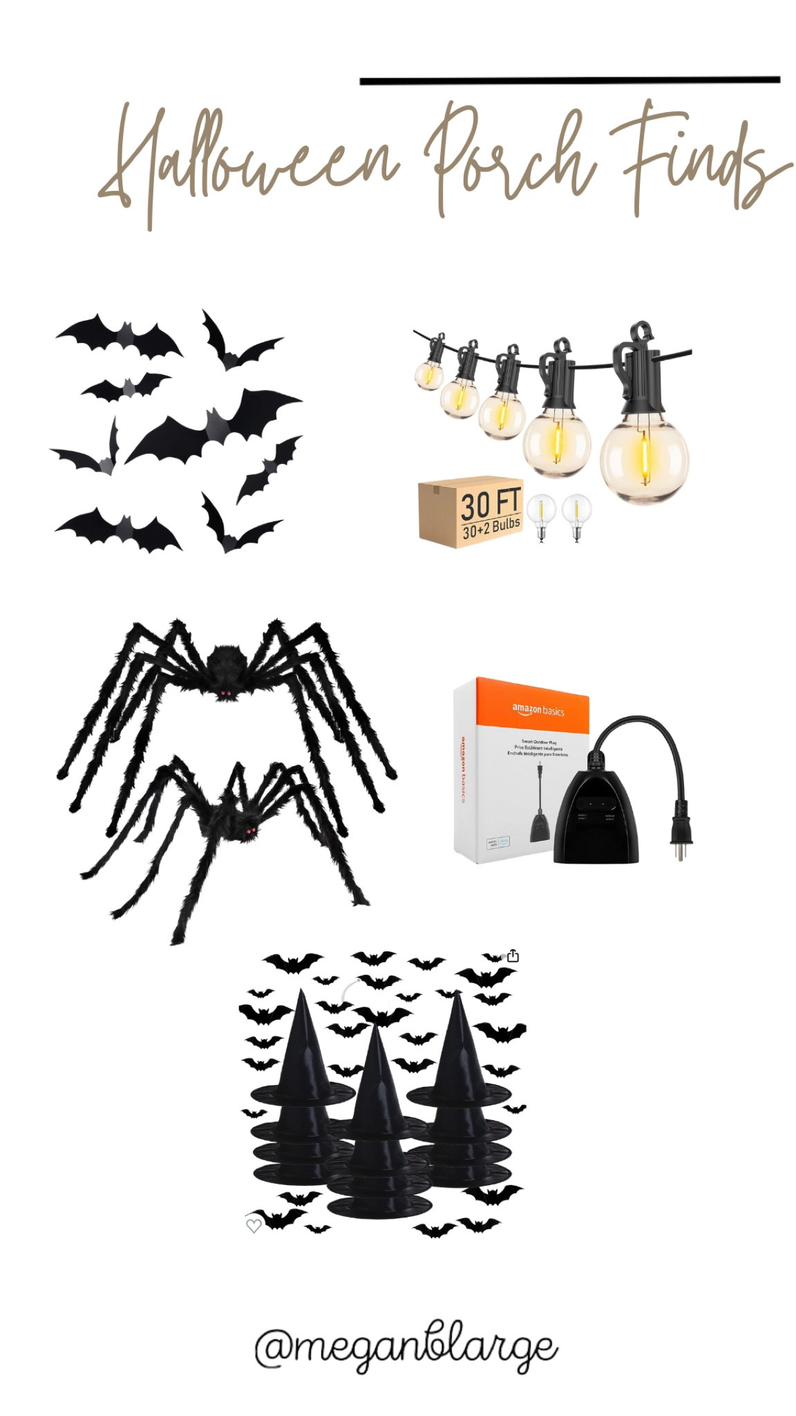 All of my favorite Halloween porch decorations here! And the best part is they’re #amazon 



#halloween #halloweendecor #amazonhalloween 

#LTKhome #LTKSeasonal #LTKHalloween