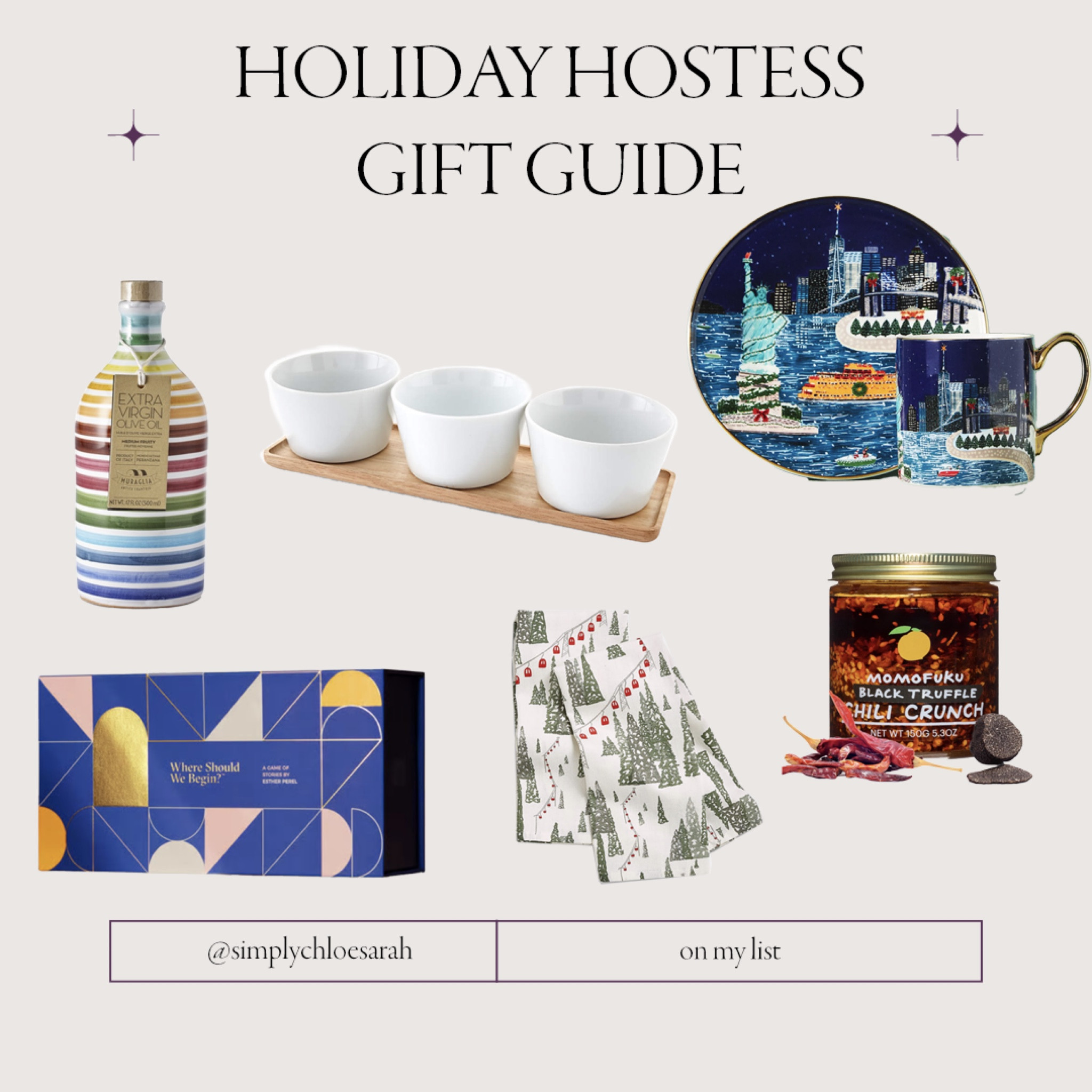 Holiday gift guide for the hostess! These are great gifts to bring to someone who is hosting you this year for a holiday gathering. 

#LTKGiftGuide #LTKfamily #LTKHoliday