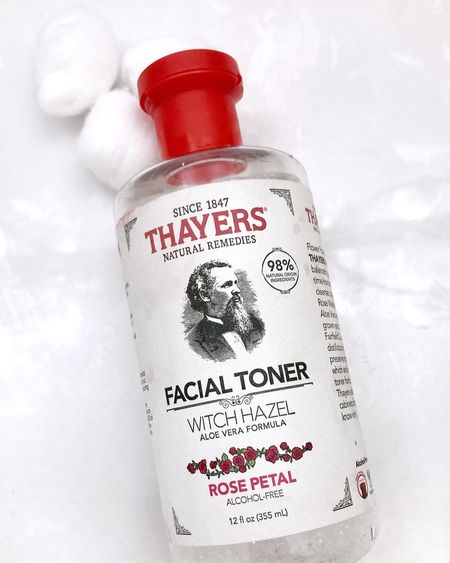 I have become a fan of Thayers facial toners. They are gentle on the skin, do they dry out my skin, and make my skin feel good.
#oilyskin #healthyskin

#LTKbeauty