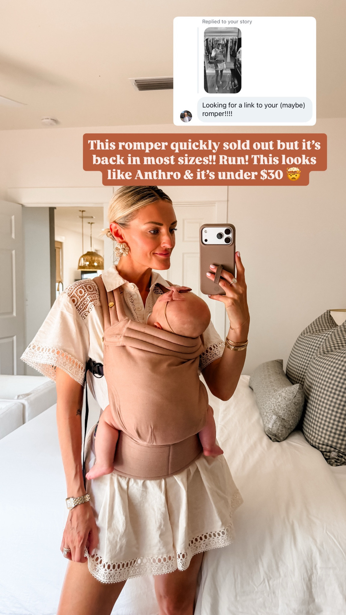 I cannot get over this white romper, and the fact that it’s from Walmart! It’s under $30, and it’s already sold out once! Run don’t walk!!

Loverly Grey, Walmart, white romper, spring outfit, summer outfit 

#LTKSeasonal