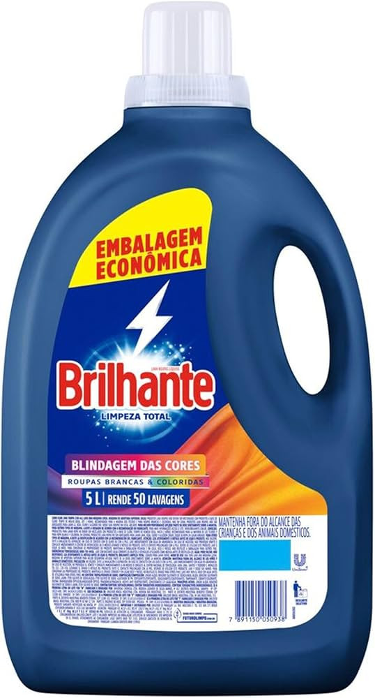 Brilhante Limpeza Total - Sabão Liquido, 5L | Amazon (BR)