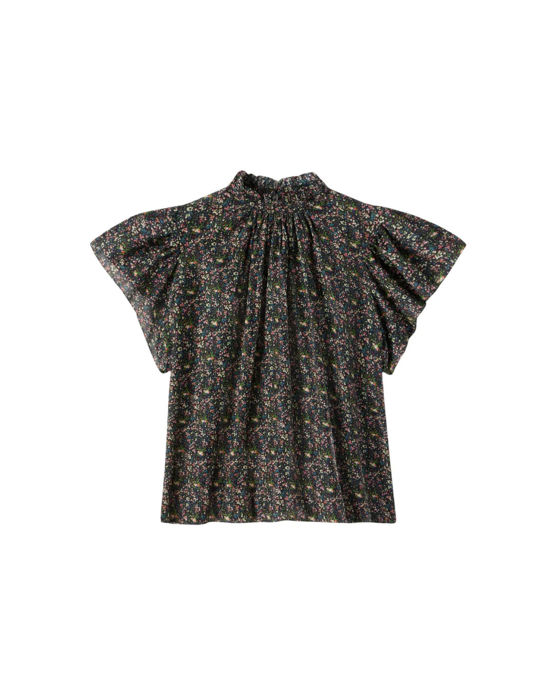CARLA BLOUSE WINTERBLOOM / XS | FEBE Clothing