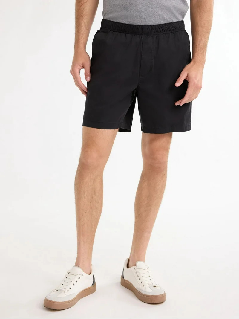 Free Assembly Men's Pull On Shorts, 7" Inseam, Sizes XS-3XL | Walmart (US)