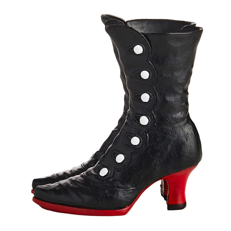 Spellbound Black Halloween Witch Shoes, 9.1" | At Home