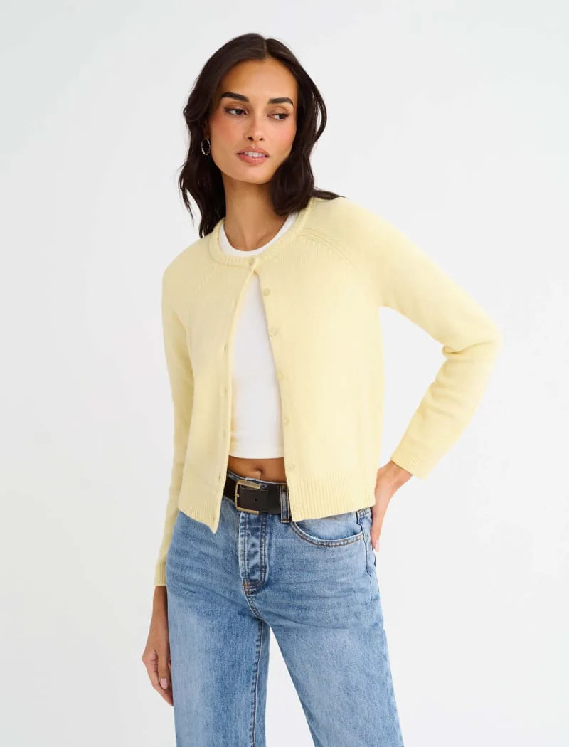 Seabrook Cardigan | Buttercream | Rumored