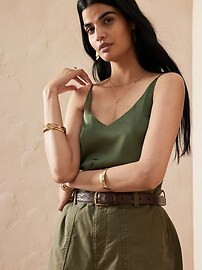 Silky Classic Camisole | Banana Republic Factory