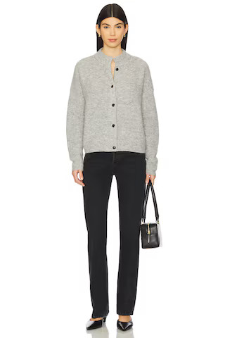 Short Cardigan in Grey | Revolve Clothing (Global)