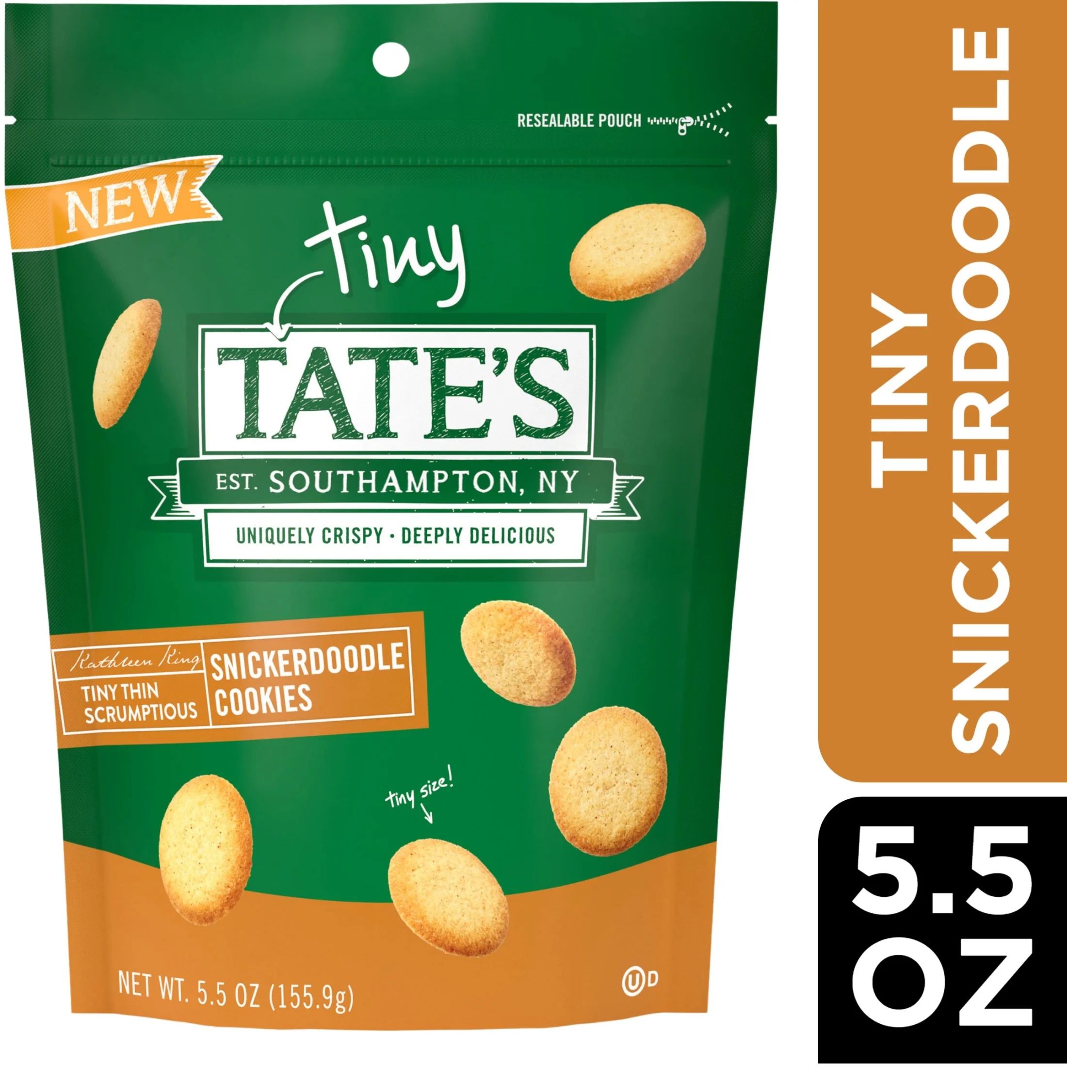 Tate's Bake Shop Tiny Snickerdoodle Cookies, 5.5 oz | Walmart (US)