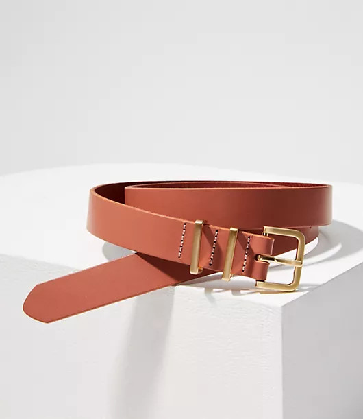 Loft Refined Belt Size S Dusty Rose Women's | LOFT