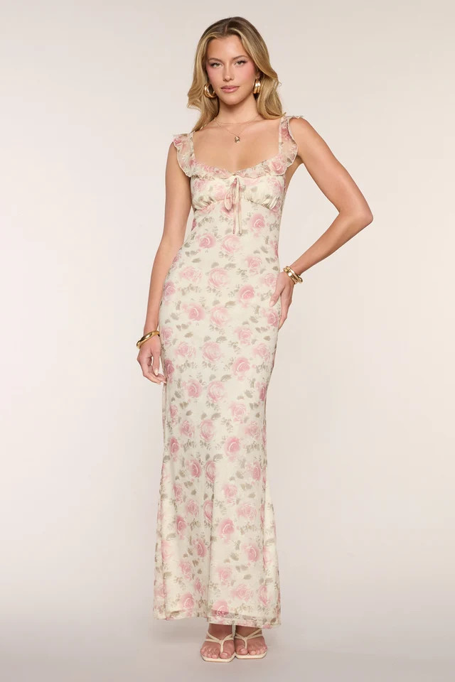RSVP To Romance Floral Maxi Dress | Windsor Stores
