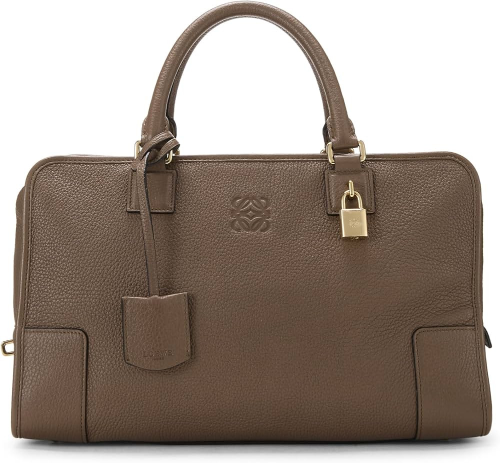 Amazon.com: Loewe, Pre-Loved Brown Leather Amazona 36, Brown : Luxury Stores | Amazon (US)