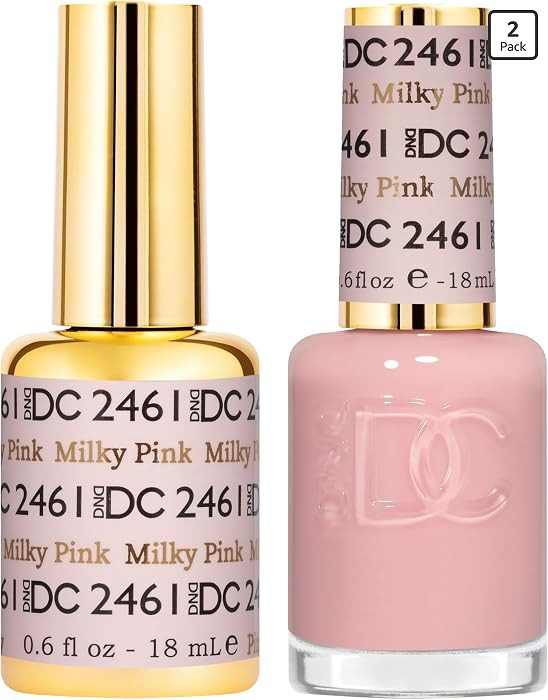 DND DC Gel Polish Set, Sheer Collection, UV Gel Polish and Air Dry Nail Lacquer, Matching Chip-Fr... | Amazon (US)