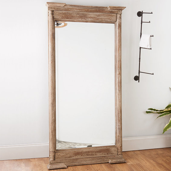 Distressed Palantine Lean Mirror | Shades of Light