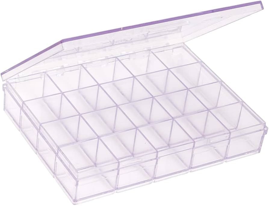 Maxcril, 10330075, CAIXA ORGANIZADORA C/20 DIVISORIAS CRISTAL | Amazon (BR)