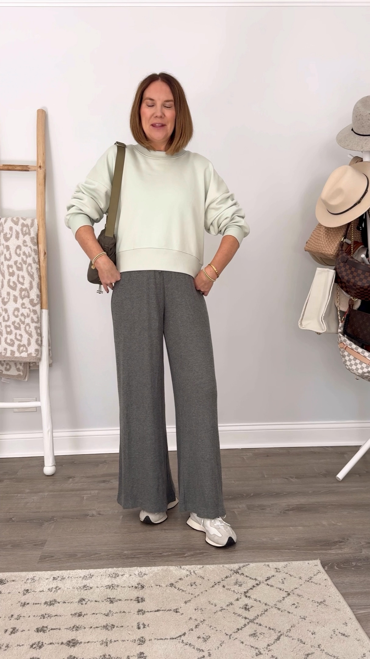 Fall outfit, Target style, athleisure, loungewear 
Crop sweatshirt XL
ribbed lounge pants small

#LTKActive #LTKStyleTip #LTKOver40