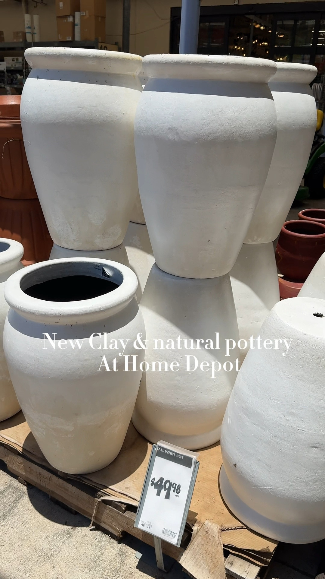 I was shocked when I saw these clay pots at Home Depot 😳  and the prices are even better! 🤎

#LTKSaleAlert #LTKFindsUnder50 #LTKHome