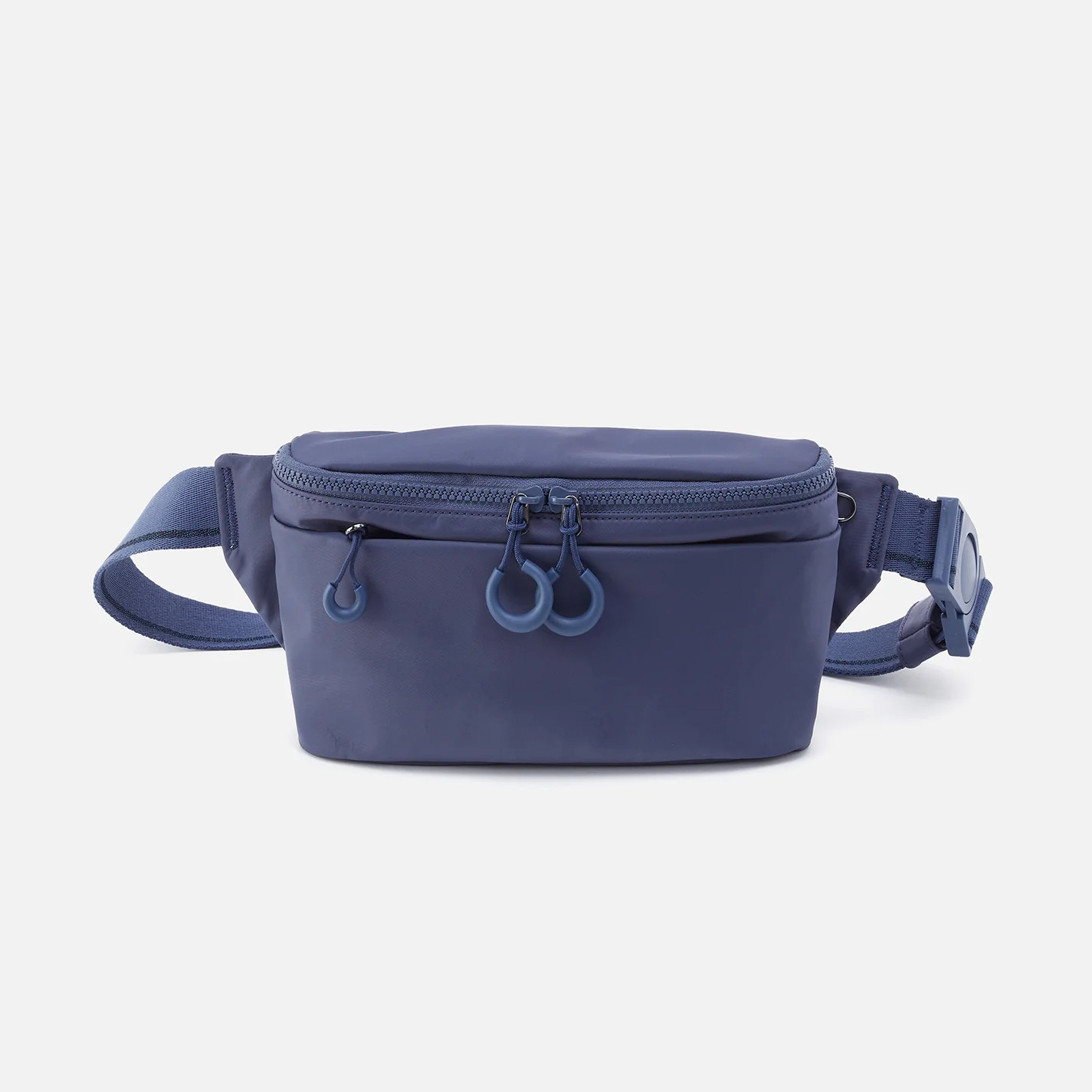 BE HOLD Belt Bag in CaRefiber recycled nylon - Ocean | HOBO Bags