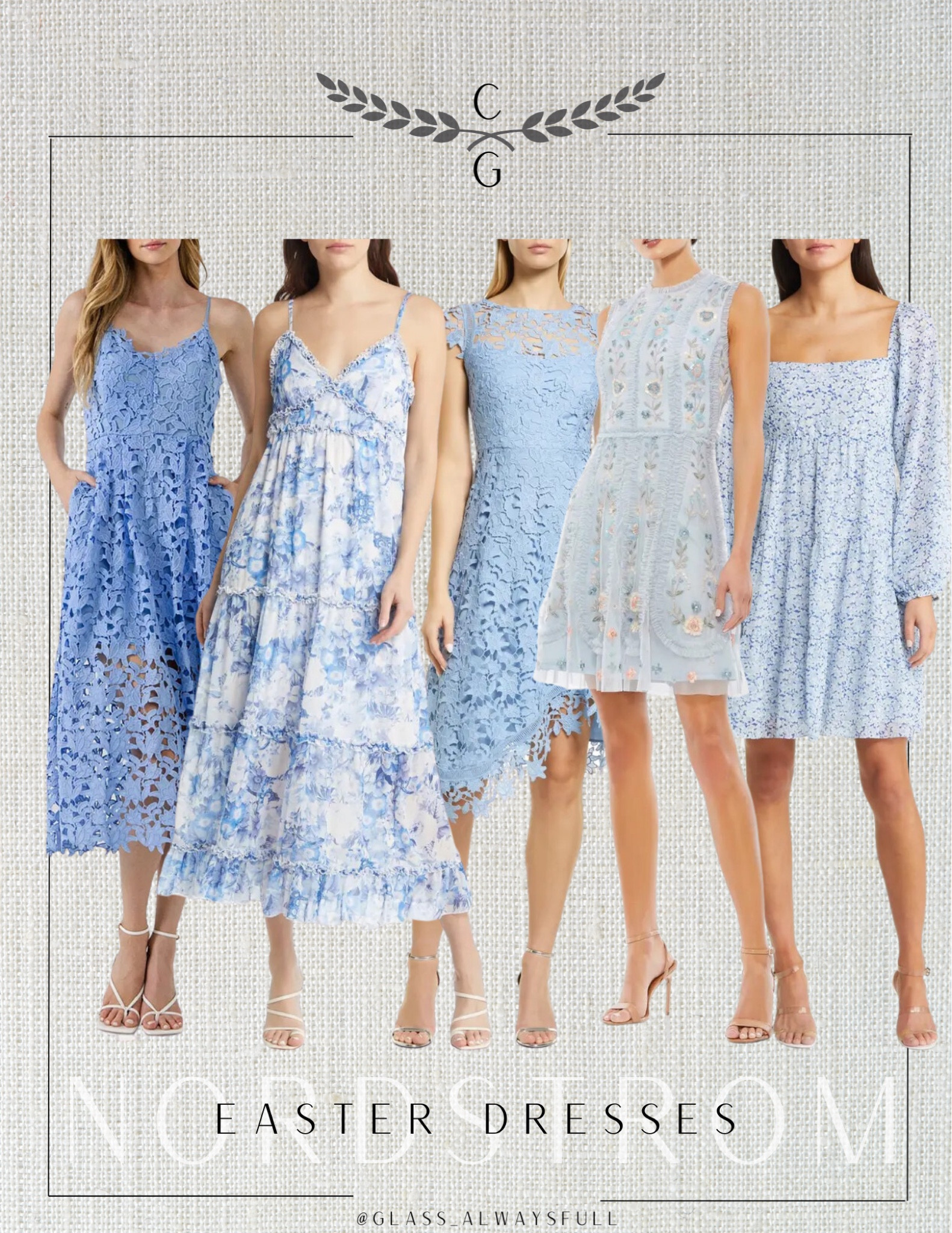 Loving these Easter dresses from Nordstrom! Spring dress, Easter dress, baby shower dress, boy baby shower dress, wedding guest dress, spring wedding guest dress, blue dress. Callie Glass @glass_alwaysfull 

#LTKU #LTKwedding #LTKSeasonal