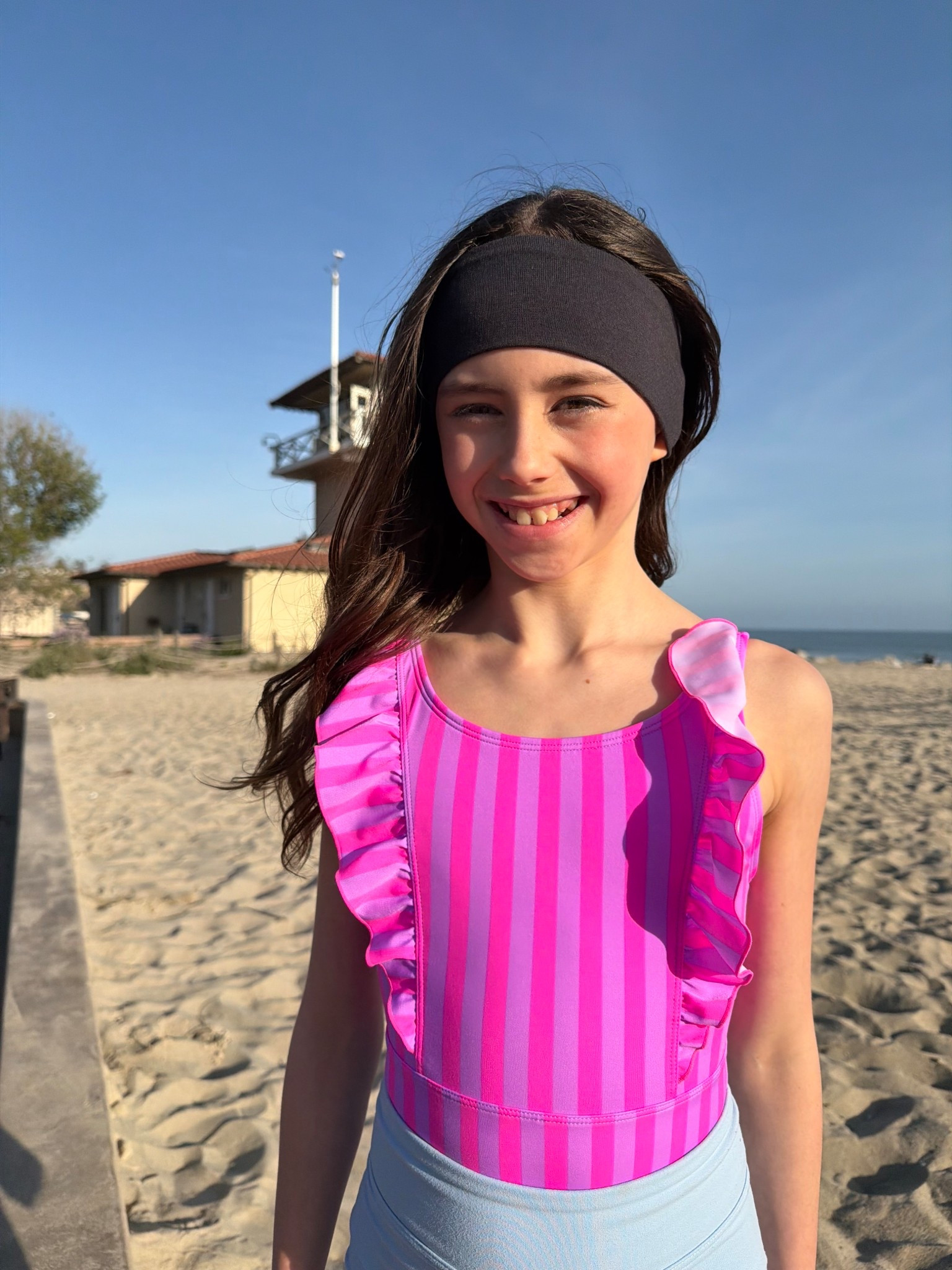 Obsessed with this striped swimsuit. The ruffles and bright colors are beautiful. Fits tts. The bike shorts are comfortable and come in SO many colors. They fit tts also!

#LTKmomlife #LTKSwim #LTKKids