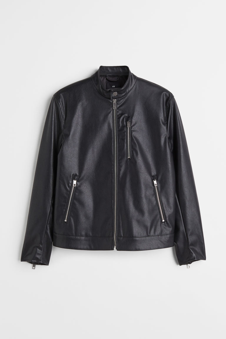 H & M - Biker Jacket - Black | H&M (US + CA)