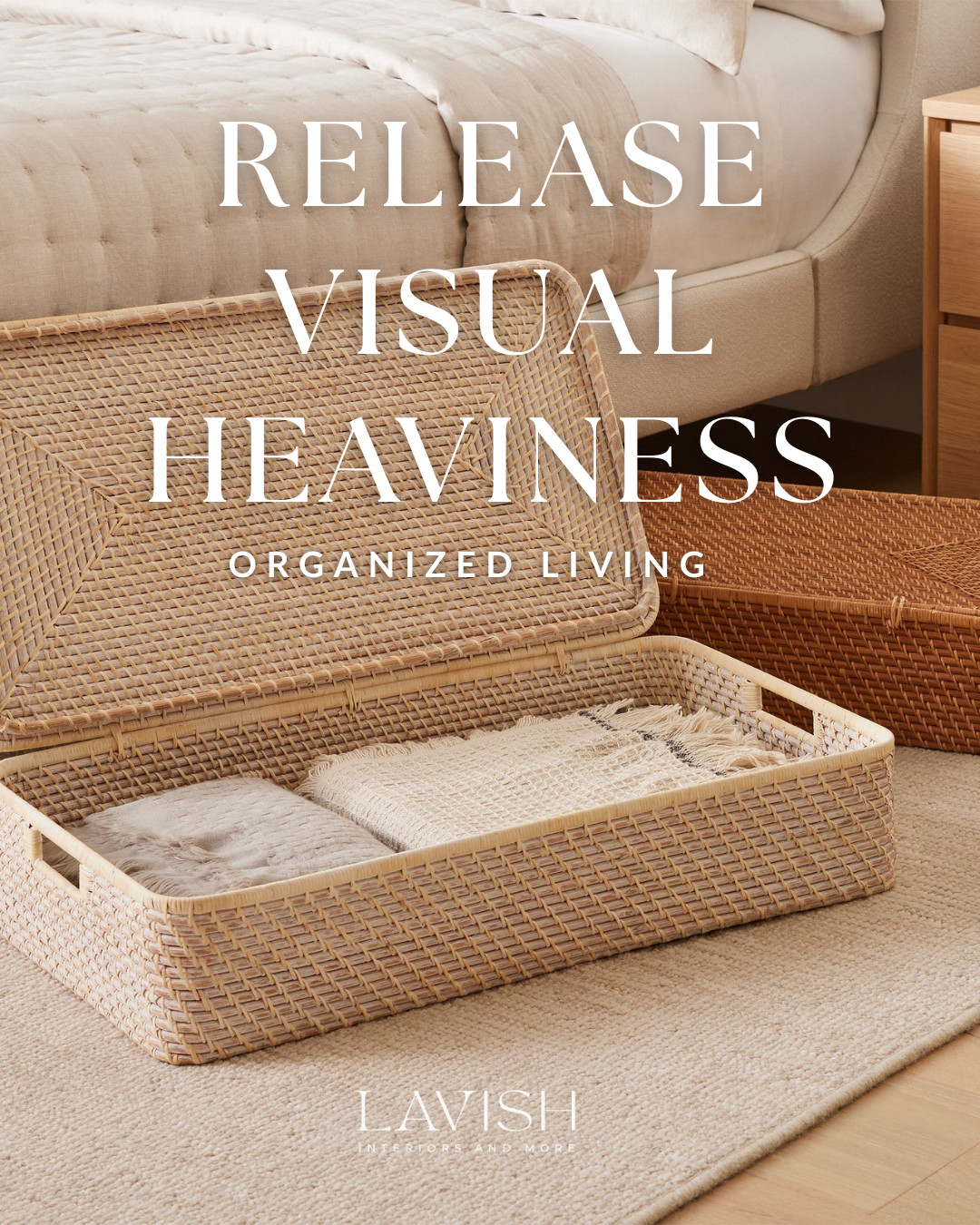 RELEASE VISUAL HEAVINESS — Organized Living
Sometimes the most powerful design move is subtraction. Clear the surfaces. Edit the clutter. Let your space breathe. These beautiful storage pieces make letting go feel intentional — not just functional. Shop my organized living edit linked above.  

 #LTKMothersDay #LTKHome #LTKSaleAlert