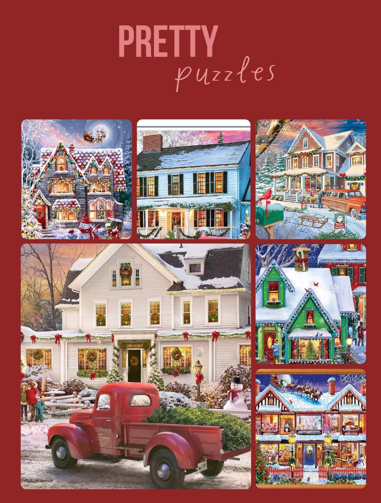 Holiday/Christmas Puzzles 

#LTKHoliday #LTKCyberWeek #LTKSeasonal