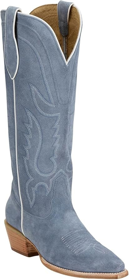 Tony Lama Women's Liz Tall Western Boot Snip Toe - Dr4261 | Amazon (US)