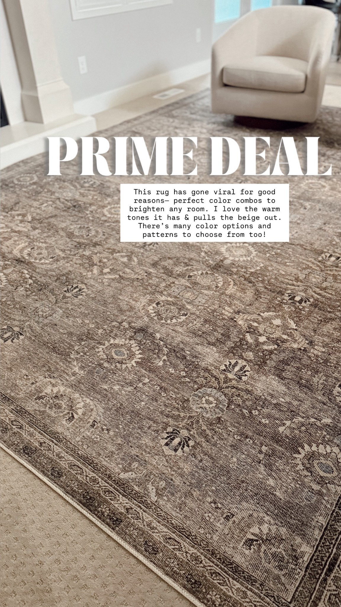 This rug is viral for good reason 🔗✨🛒📦

#LTKHome #LTKStyleTip #LTKSaleAlert