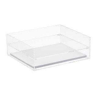 Premium Acrylic Stacking Letter Tray | The Container Store
