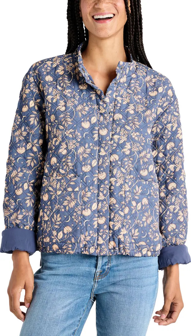 Splendid Eleanor Floral Quilted Jacket | Nordstrom | Nordstrom