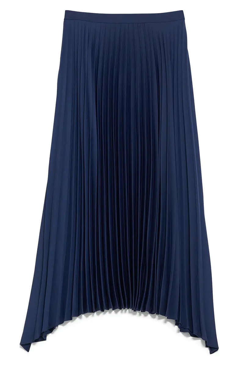Handkerchief Hem Pleated Skirt | Nordstrom