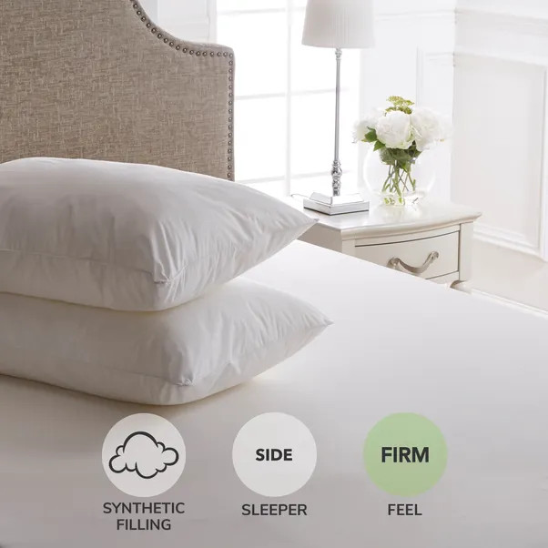 Dorma Pack of 2 Sumptuous Down Like Side Sleeper Pillows | Dunelm