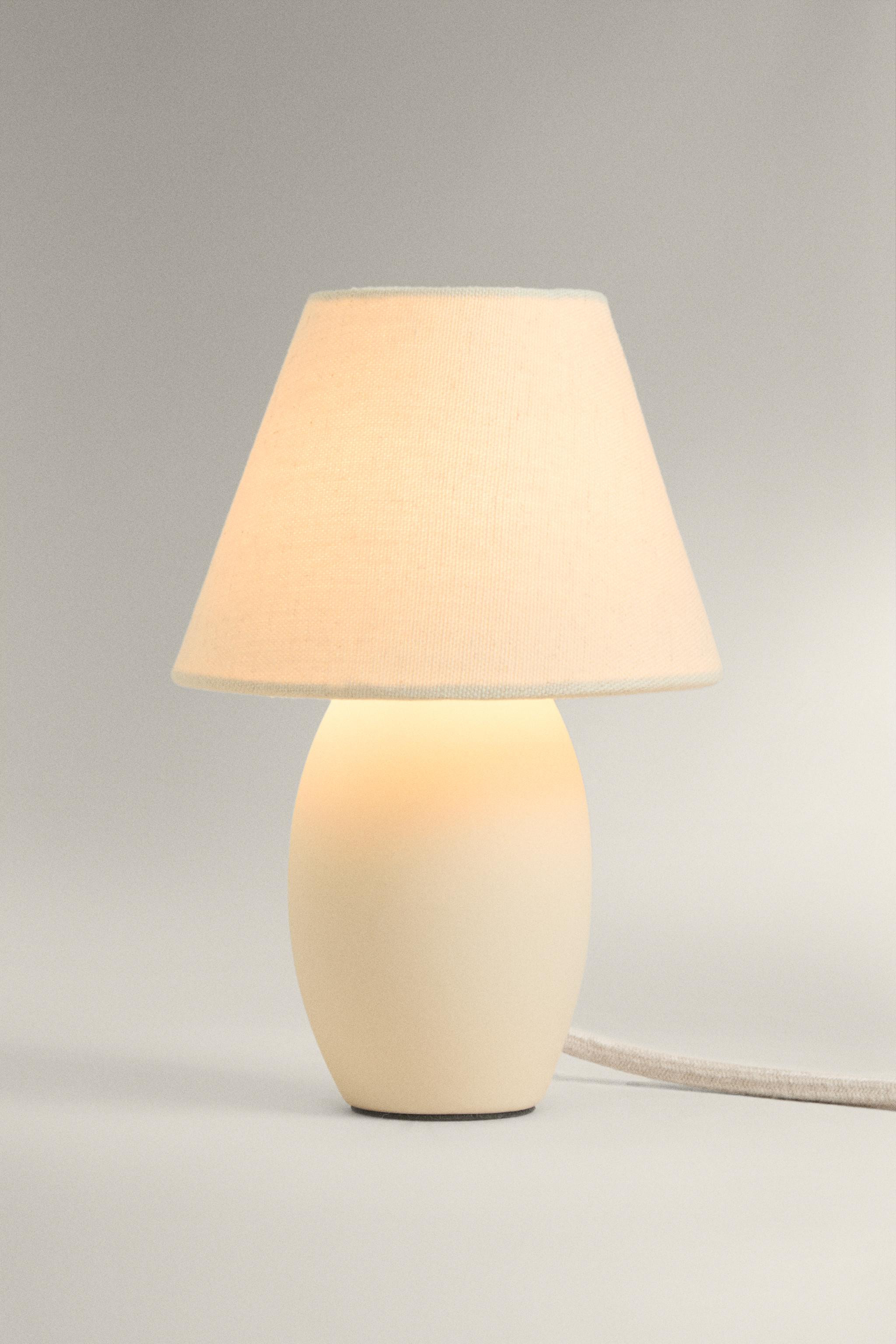 CERAMIC TABLE LAMP | Zara US