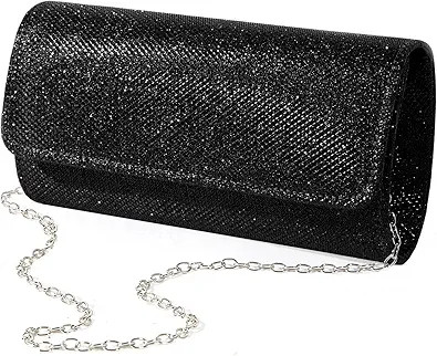 lovyoCoCo Evening Bag Clutch Purses for Women Ladies Sparkling Party Handbag Wedding Bag | Amazon (US)
