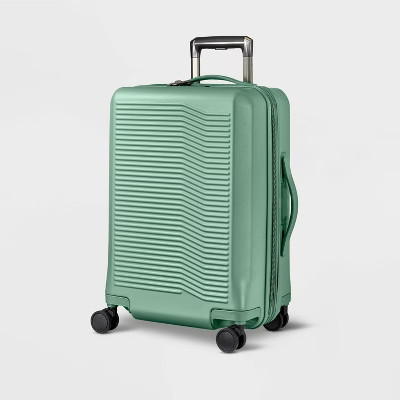 Signature Hardside Carry On Spinner Suitcase - Open Story™ | Target