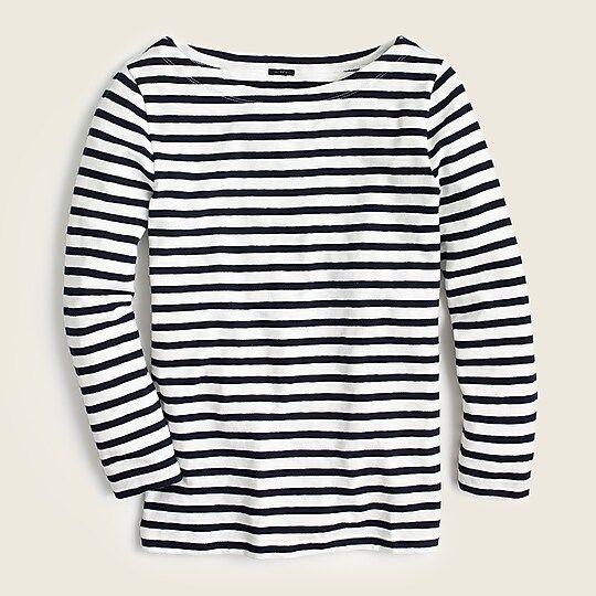 Striped boatneck T-shirtItem H7198 
 Reviews
 
 
 
 
 
244 Reviews 
 
 |
 
 
Write a Review 
 
 
... | J.Crew US
