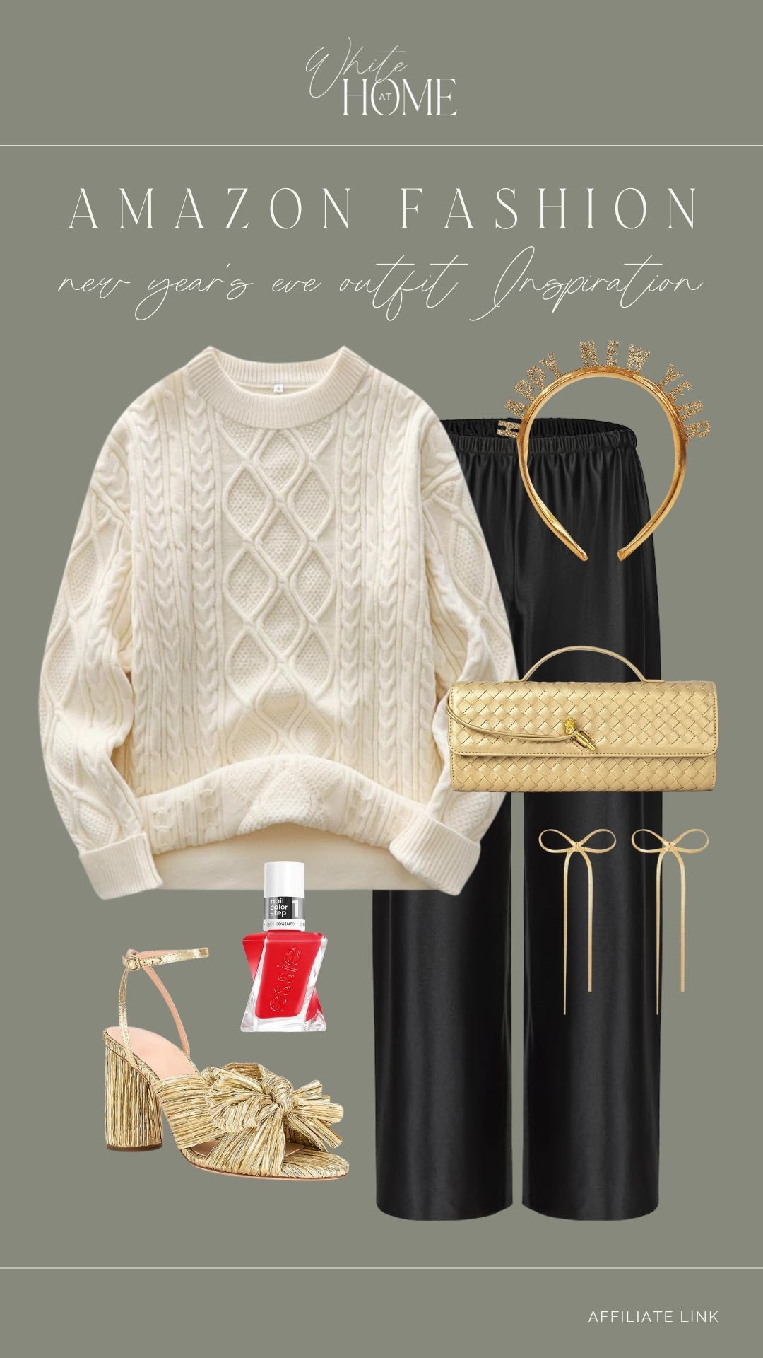 Amazon New Year’s Eve outfit inspiration! The perfect elevated yet comfortable outfit. All affordable pieces that will arrive before the holiday, too! 

#LTKHoliday