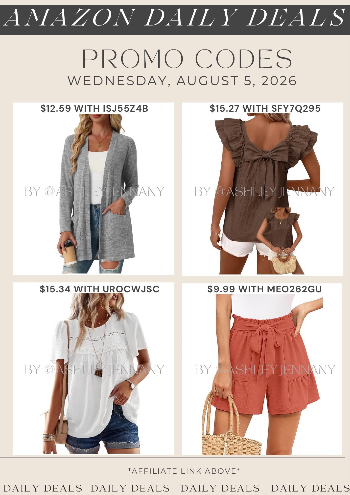 Amazon deals

#LTKSaleAlert #LTKMidsize #LTKSeasonal