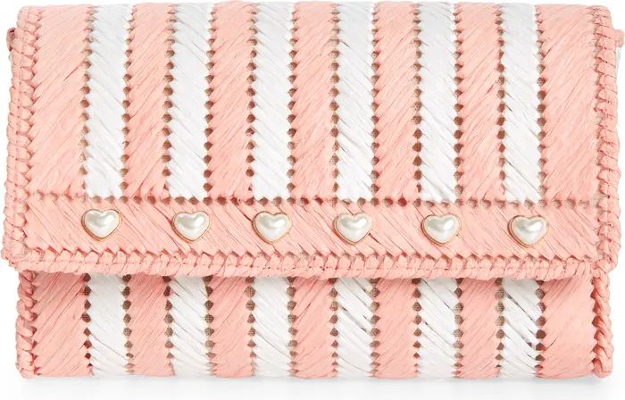 btb Los Angeles Gizelle Straw Clutch | Nordstromrack | Nordstrom Rack