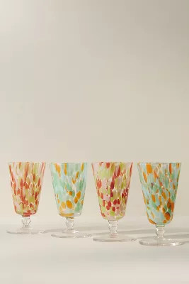 Float Wine Glasses, Set of 4 | Anthropologie (US)