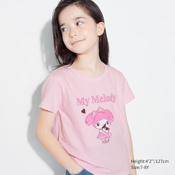 Sanrio Characters Cropped UT (Short Sleeve Graphic T-Shirt) | UNIQLO (US)